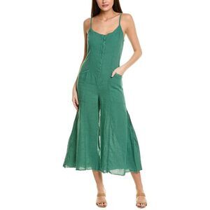 Xcvi Womens Calistina Linen Jumpsuit